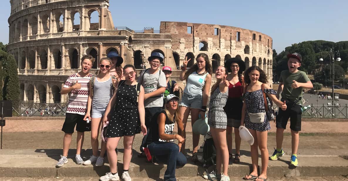 ローマ：コロッセオ＆フォロ・ロマーノ少人数ツアー（ドイツ語