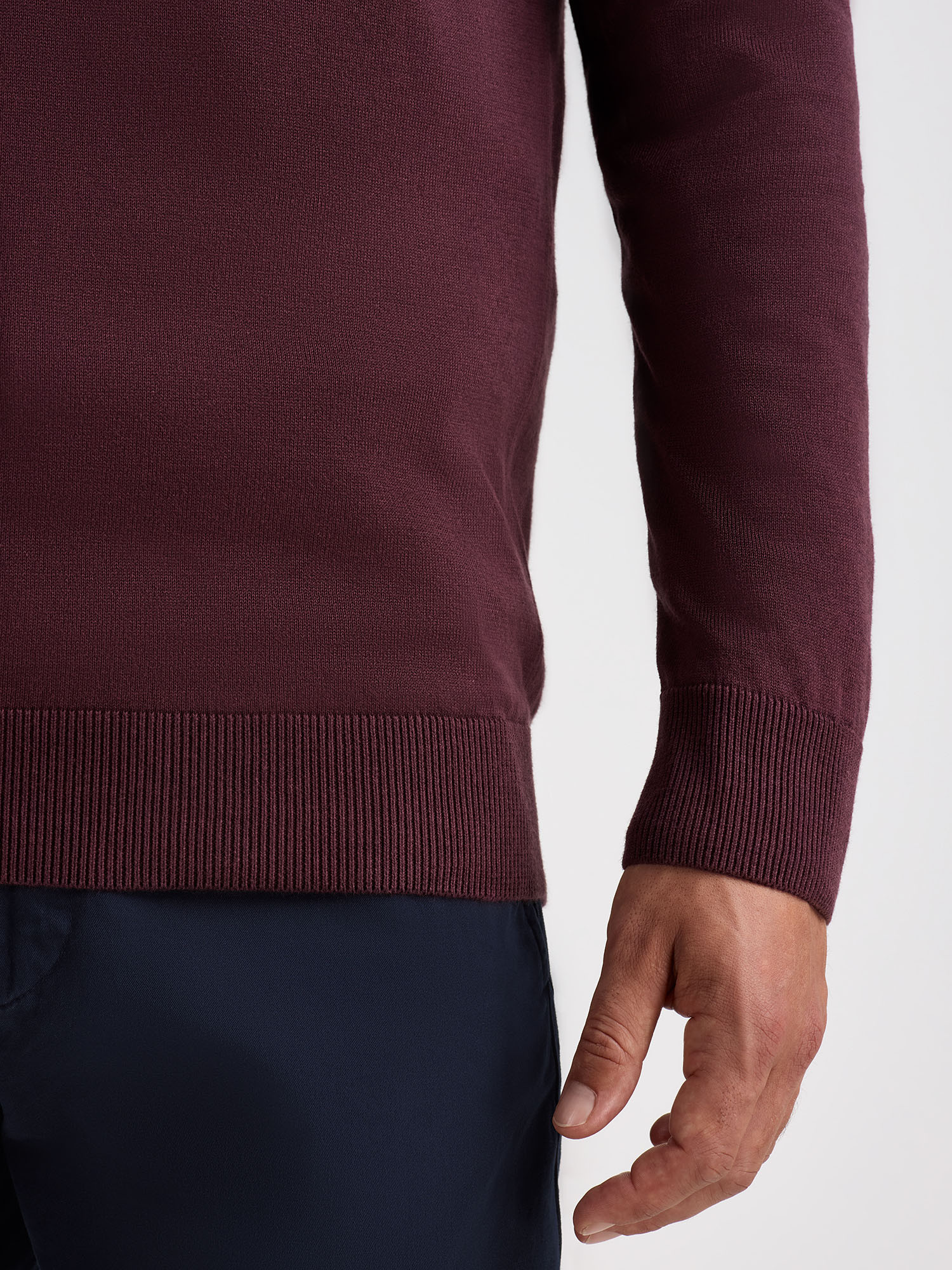 Bastia Half-zip Sweater Sand – In 3 lengths