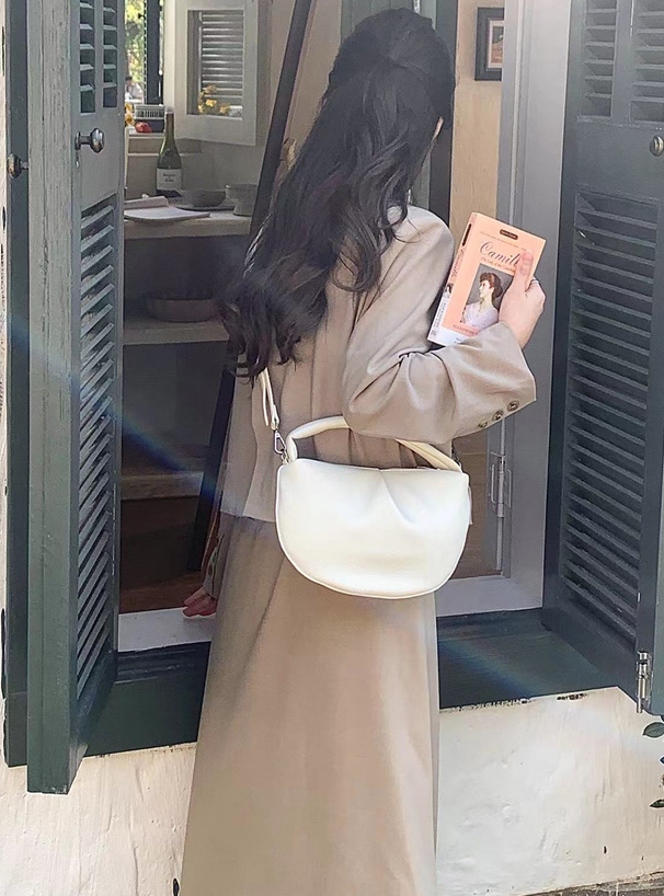 2Wayタックレザーショルダーバッグ[at2038] | レディースファッション