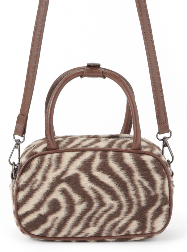 2Wayゼブラ柄ミニボストンバッグ[at2384] | レディースファッション