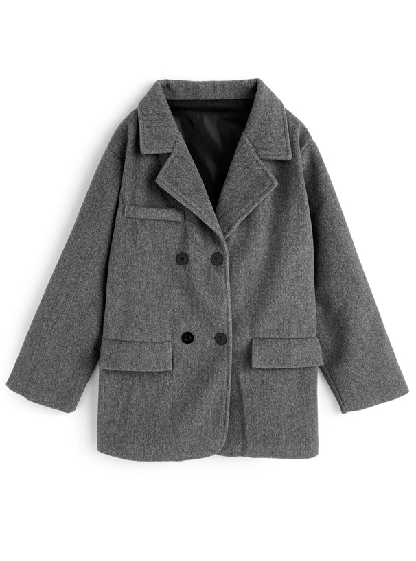 ダブルボタンテーラードコート[at2586] | レディースファッション通販