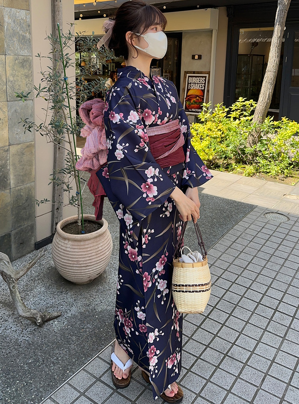 花柄浴衣セット[gi1521] | レディースファッション通販のグレイル(GRL