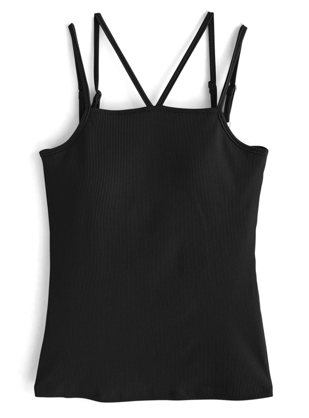 パット付きダブルストラップキャミソール[dk999] | レディース