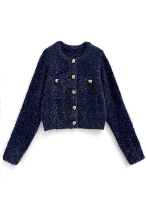 ラメフェザーカーディガン[kz618] | レディースファッション通販の