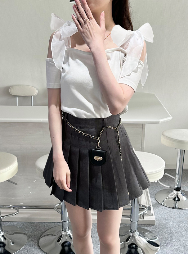 オフショルダーショルダーリボントップス[sf1052] | レディース