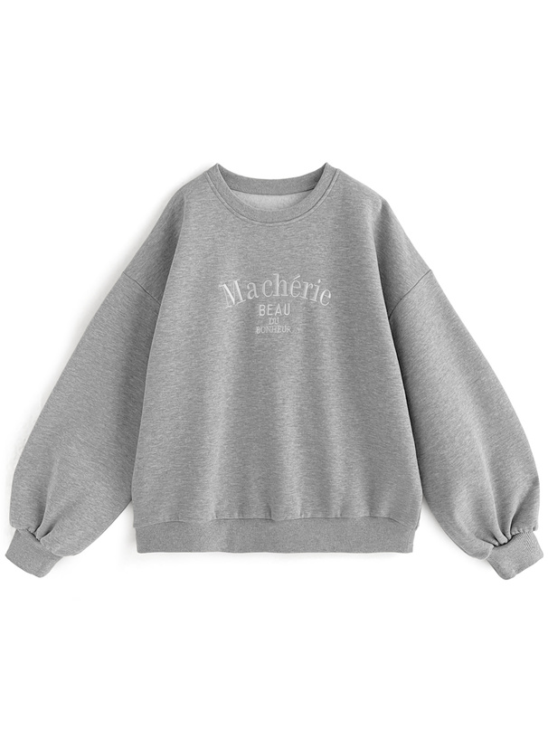 ロゴ刺繍裏起毛スウェット[pm239] | レディースファッション通販の