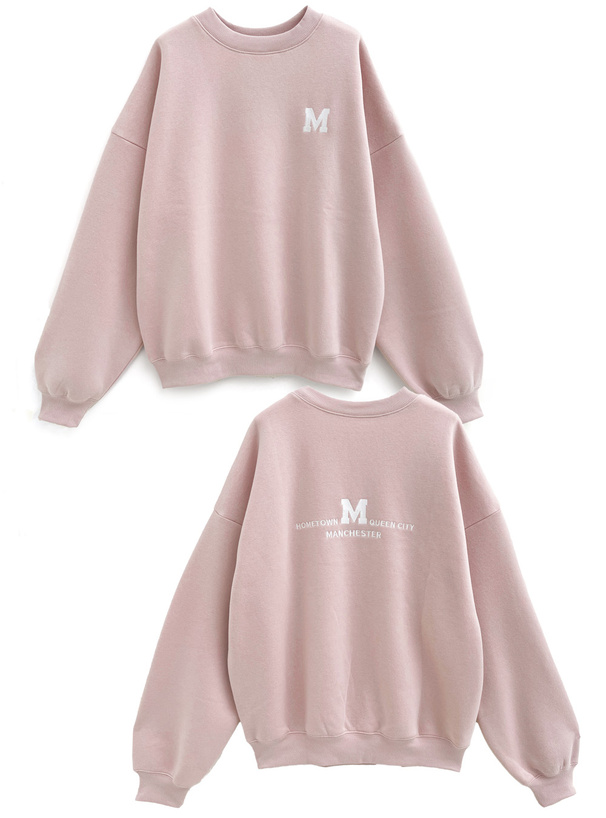 ロゴ刺繍スウェットトップス[pm349] | レディースファッション通販の