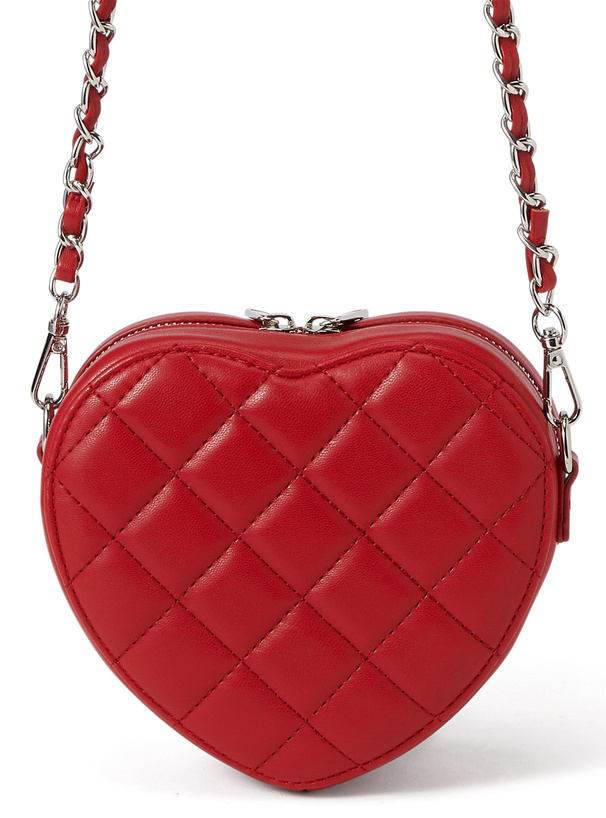 キルティングハートチェーンショルダーバッグ[tr819] | レディース