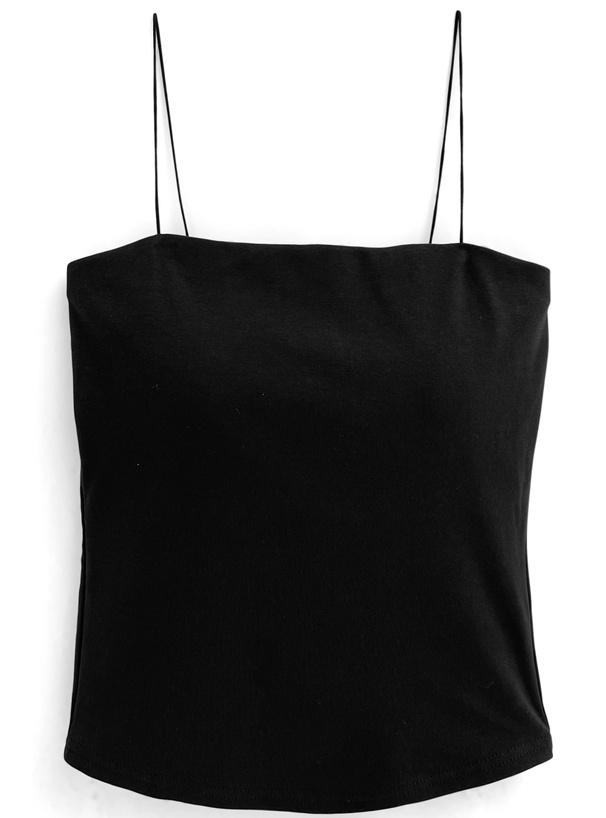 カップ付きナローストラップキャミソール[tu1454] | レディース
