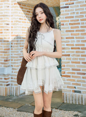 Y2K フェアリーグランジ ウィッシュコア 森ガール レース リボン