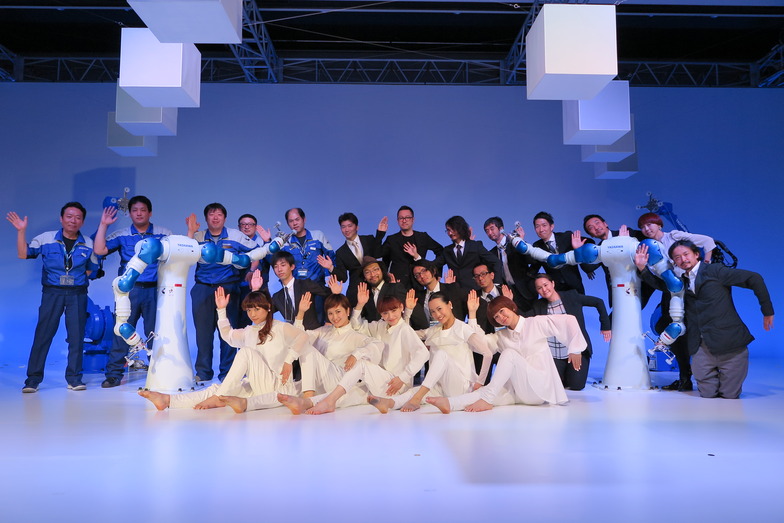 安川電機100周年式典での、テクノロジー×エンターテインメントへの挑戦