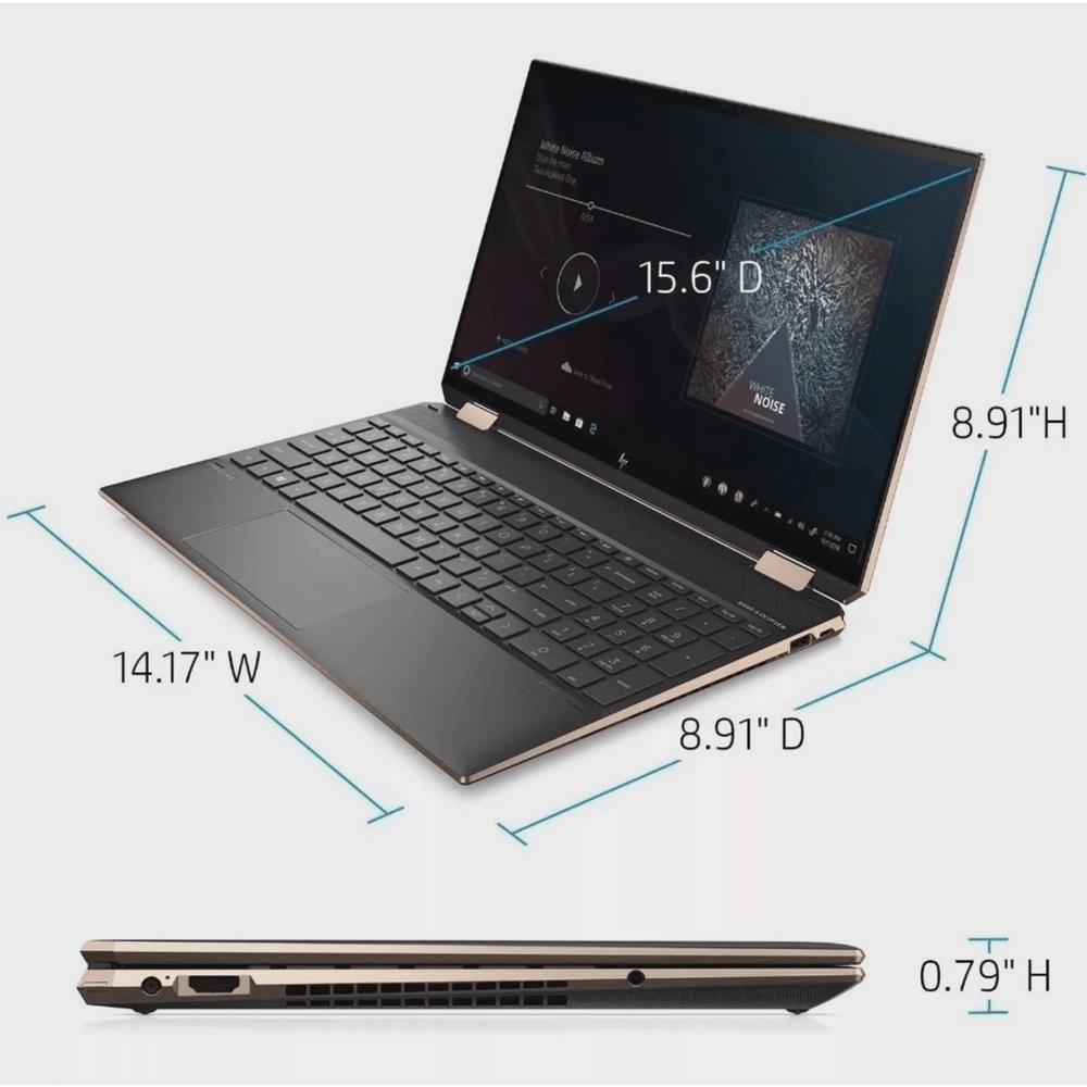 Notebook Hp Spectre X360 15.6 4k I7 32gb Opt 512ssd Alexa - Globex