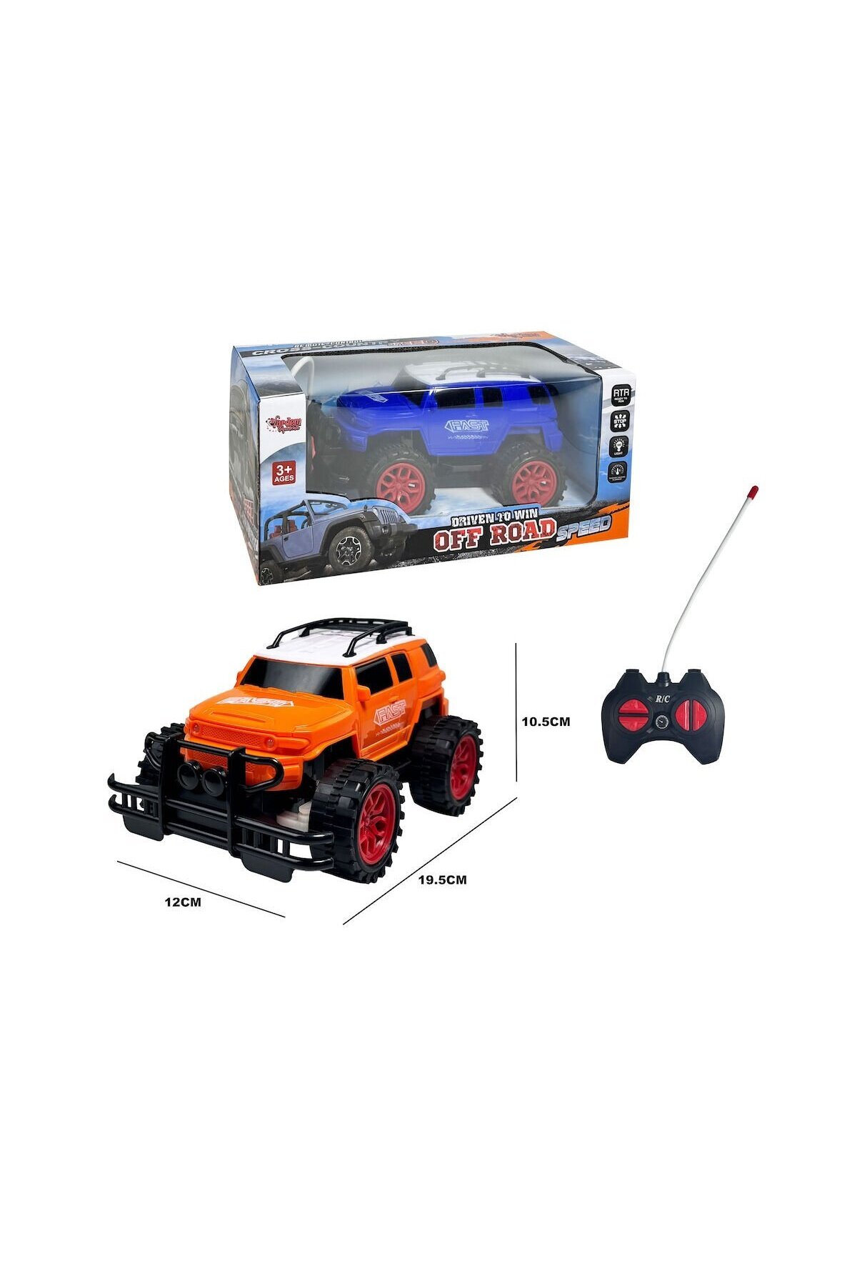 VARDEM OYUNCAK XF-789-905A-Vardem Uzaktan Kumandalı Işıklı Jeep