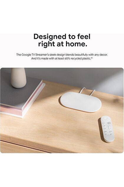 Google TV Streamer | 4K | 32 GB | Voice Remote - Fiyatı, Yorumları