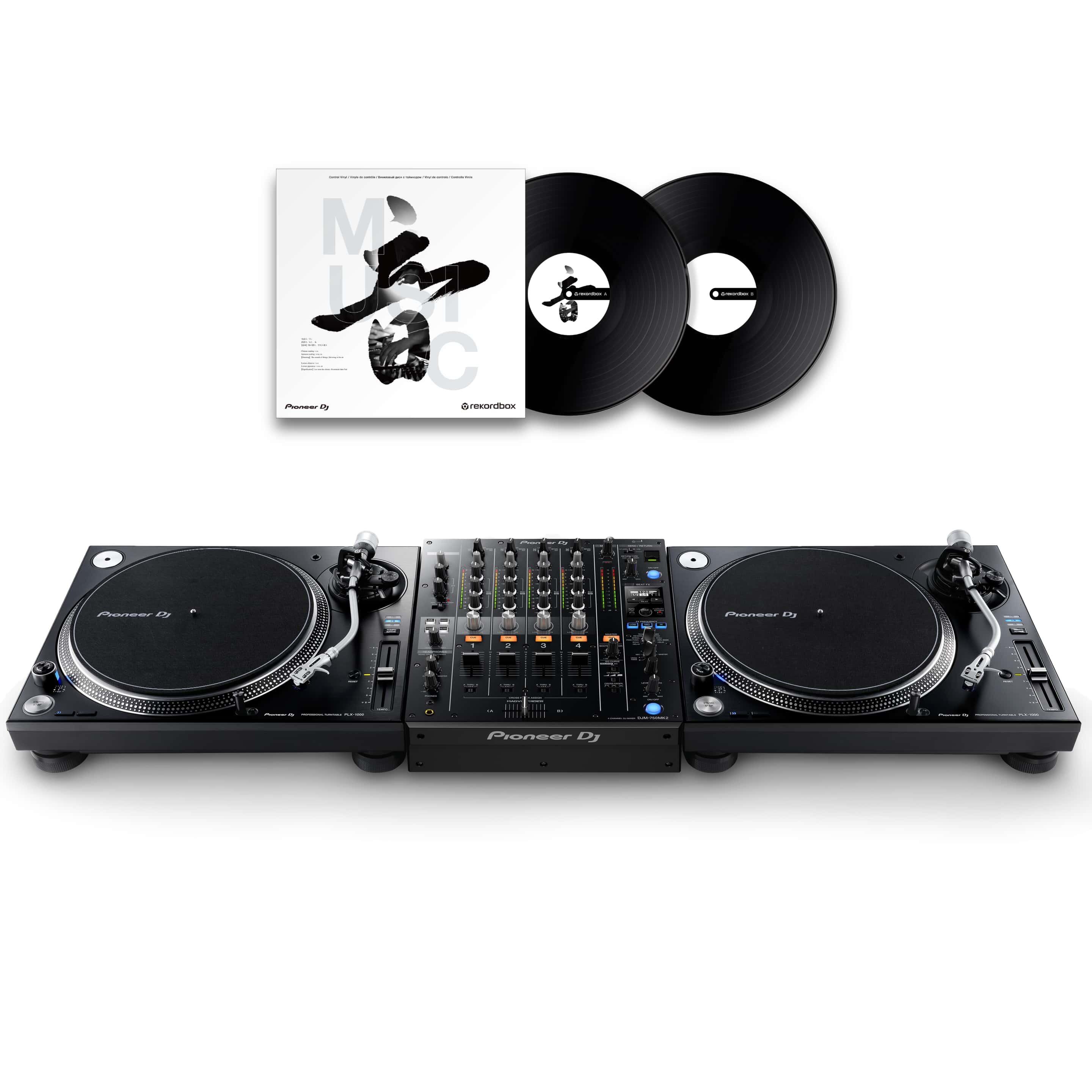 Pioneer DJ PLX-1000 & DJM-750MK2 Set