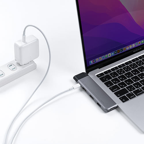 ドッキングステーション（USBハブ・MacBook Pro/Air専用・HDMI・Type-C