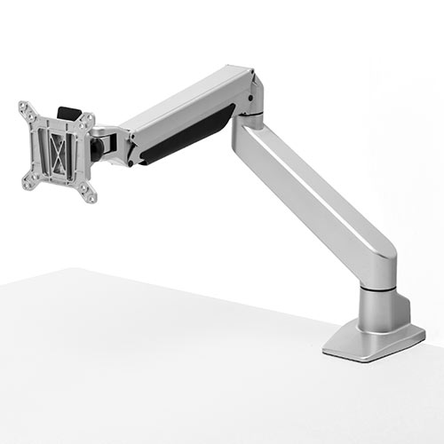 モニターアーム（水平垂直・3関節・ガス圧・8kgから20kgまで対応・1