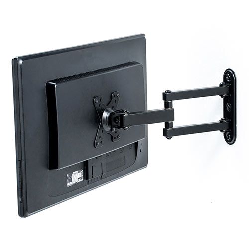 壁面モニターアーム(3関節・壁付・省スペース・27インチ設置） EZ1