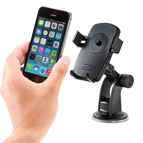 iスマートフォン車載ホルダー（簡単取り外し・オートホールド機能