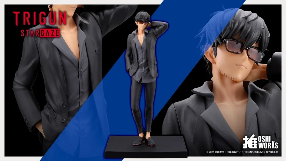 TRIGUN STAMPEDE's Nicholas D. Wolfwood gets an affordable new