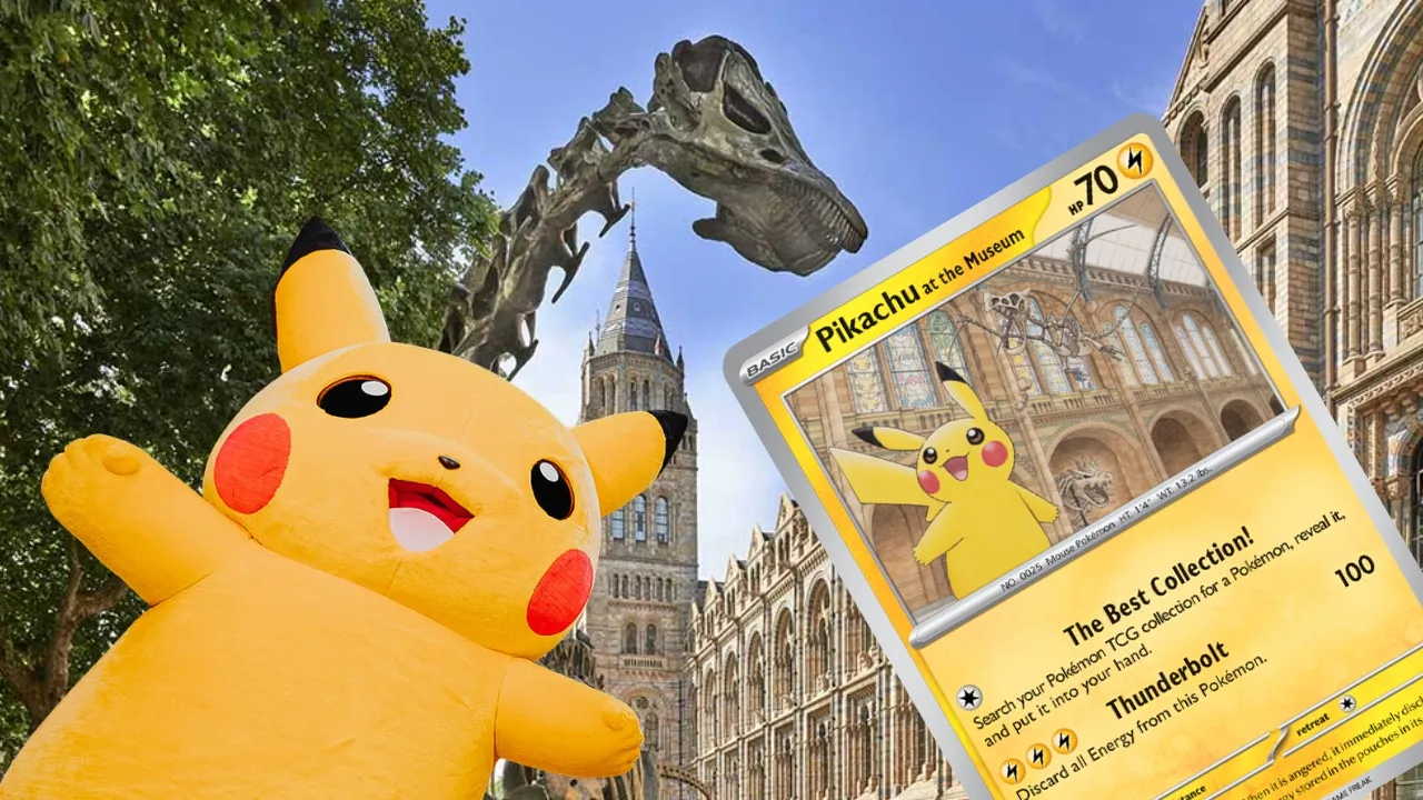 Pikachu at the Museum ピカチュウ ロンドン自然史博物館13 Exclusive