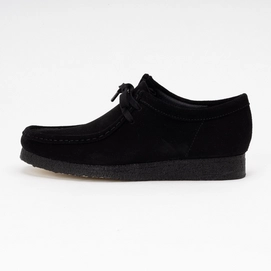 Clarks Women's Wallabee Black Suede | Sneaker District COM