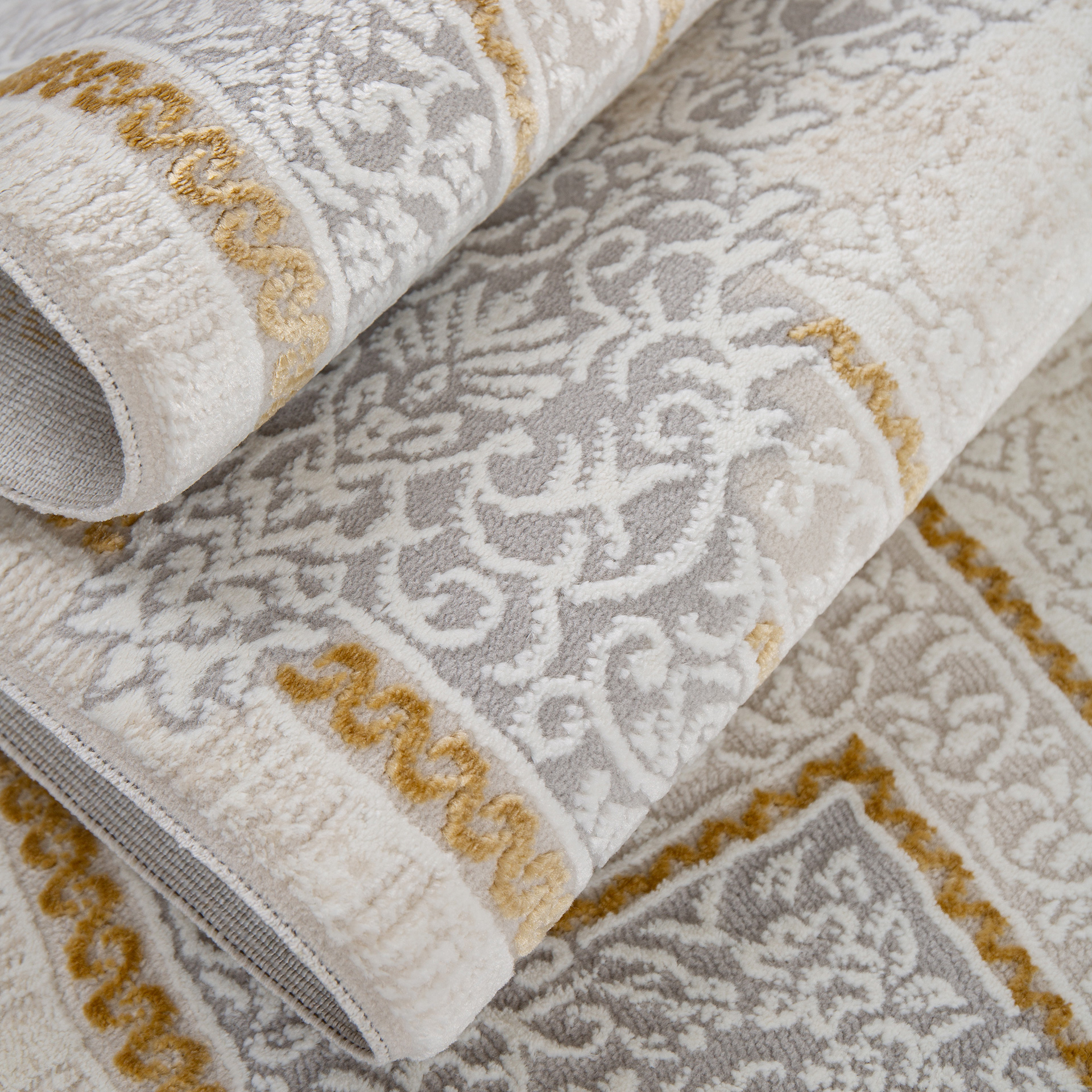 Koza Larsa 45941D 125x180 cm Gold Halı Modelleri | Evkur