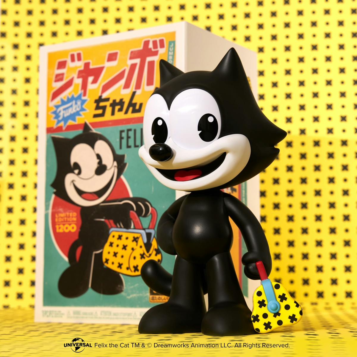 Jumbo Chan Felix The Cat 14'' Vinyl Collectible