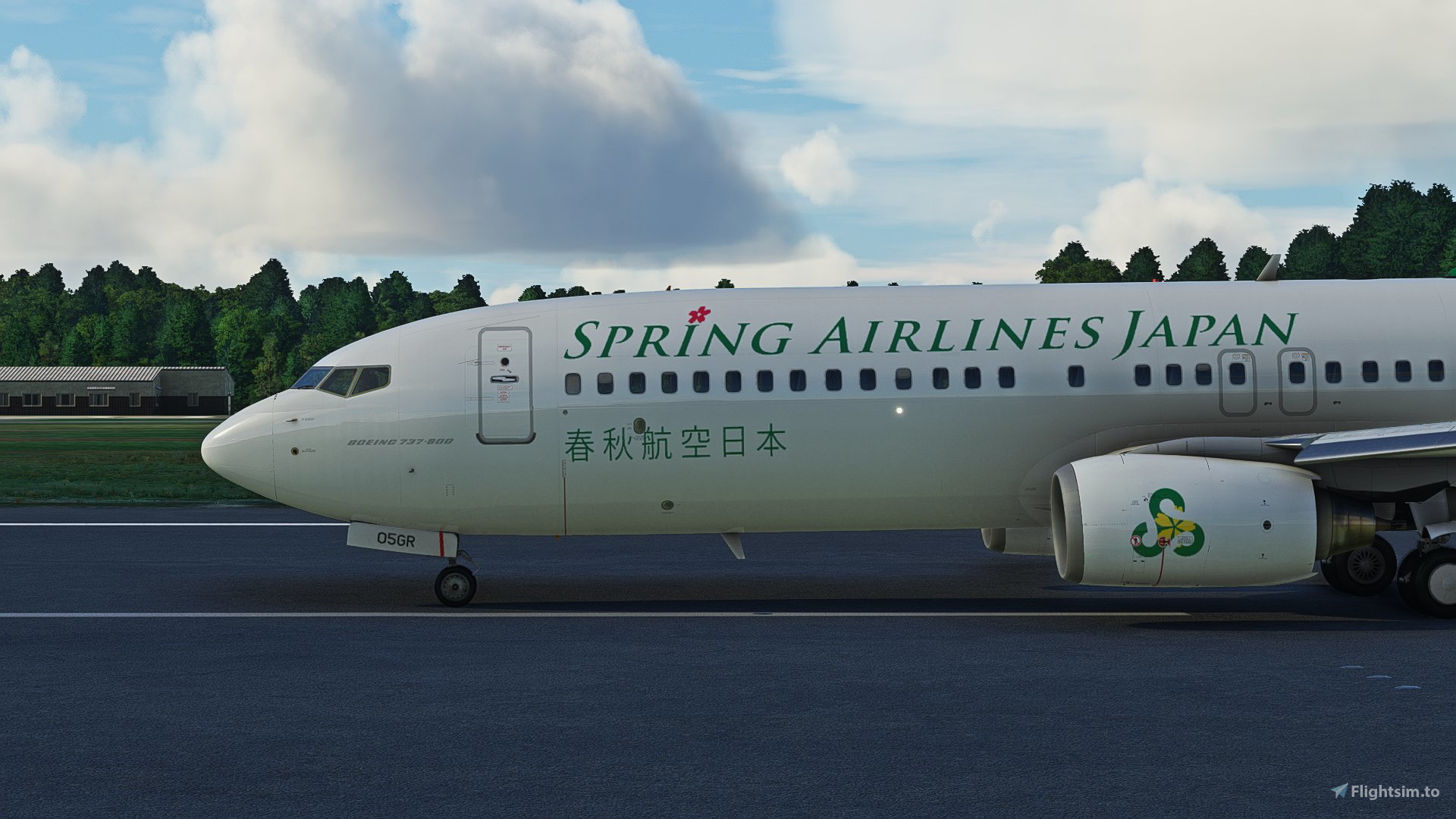 PMDG 737-800 Spring Japan 春秋航空日本 JA05GR 8K for Microsoft