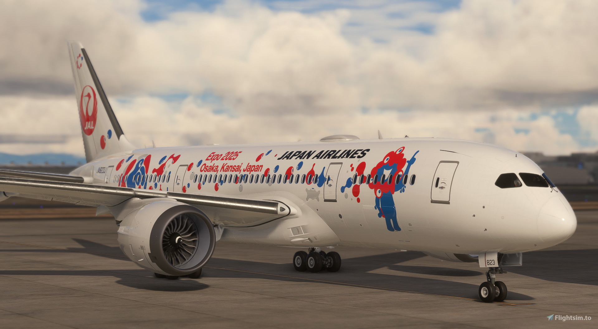 航空機・ヘリコプター JAL B787-9 JA823J Myaku Myaku Jet JAL B787-9