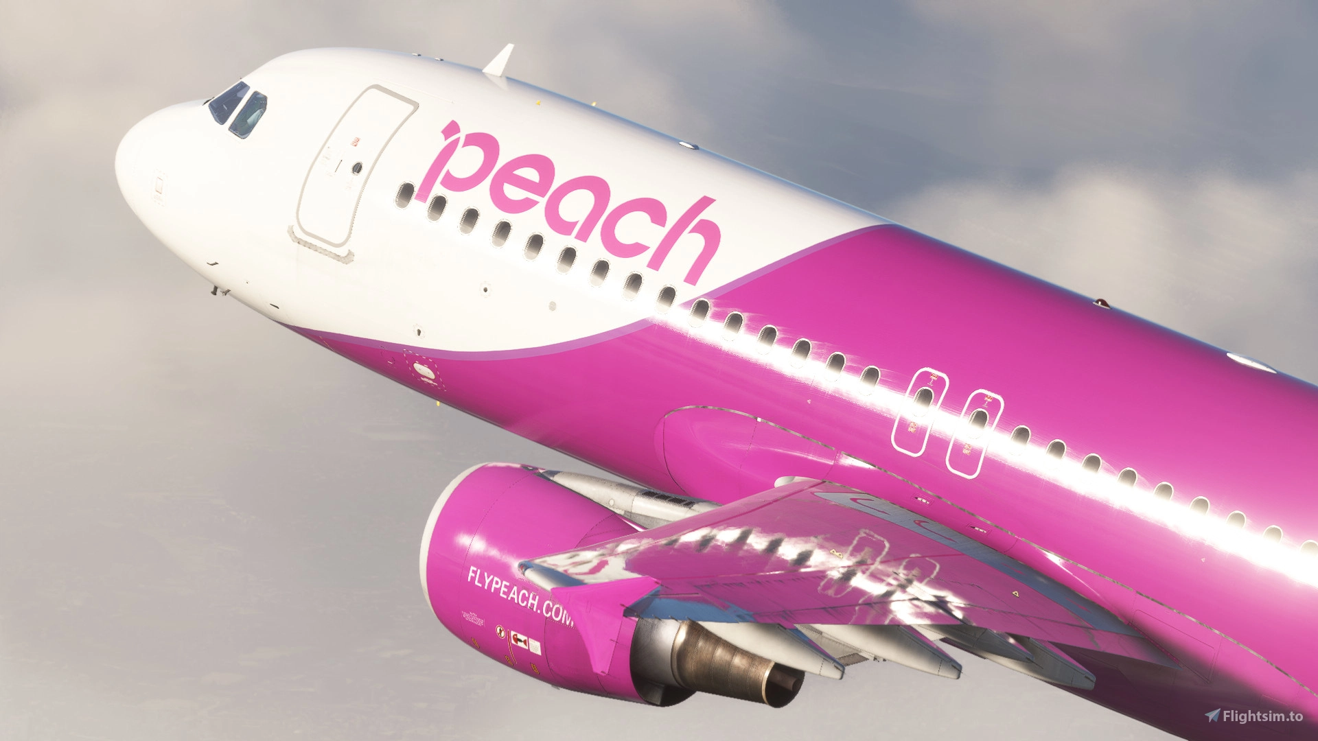 Peach Aviation (Pack) - Fenixsim A320 CFM for Microsoft Flight