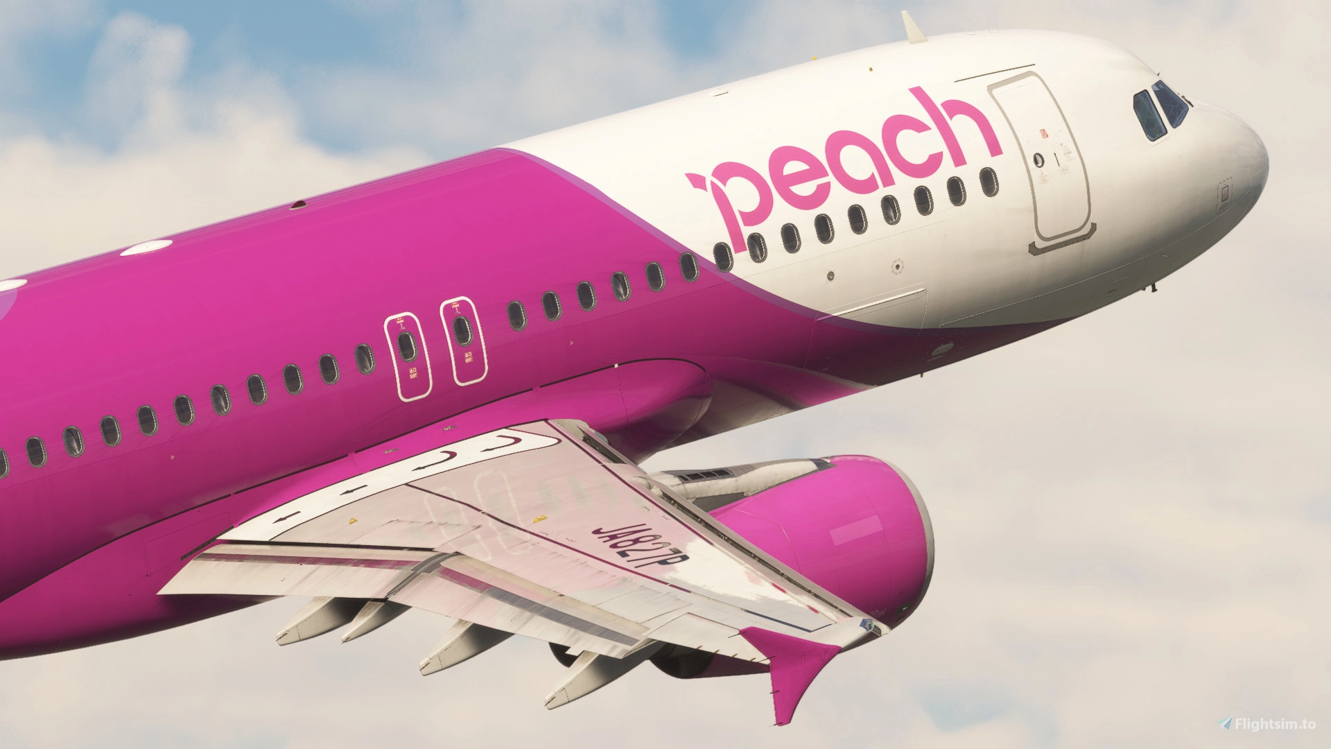 Threads - Peach Aviation (Pack) - Fenixsim A320 CFM for Microsoft