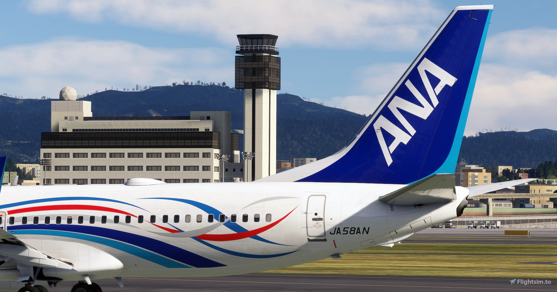 All Nippon Airways (ANA) 737-881 | JA58AN EXPO2025 ANA JET for