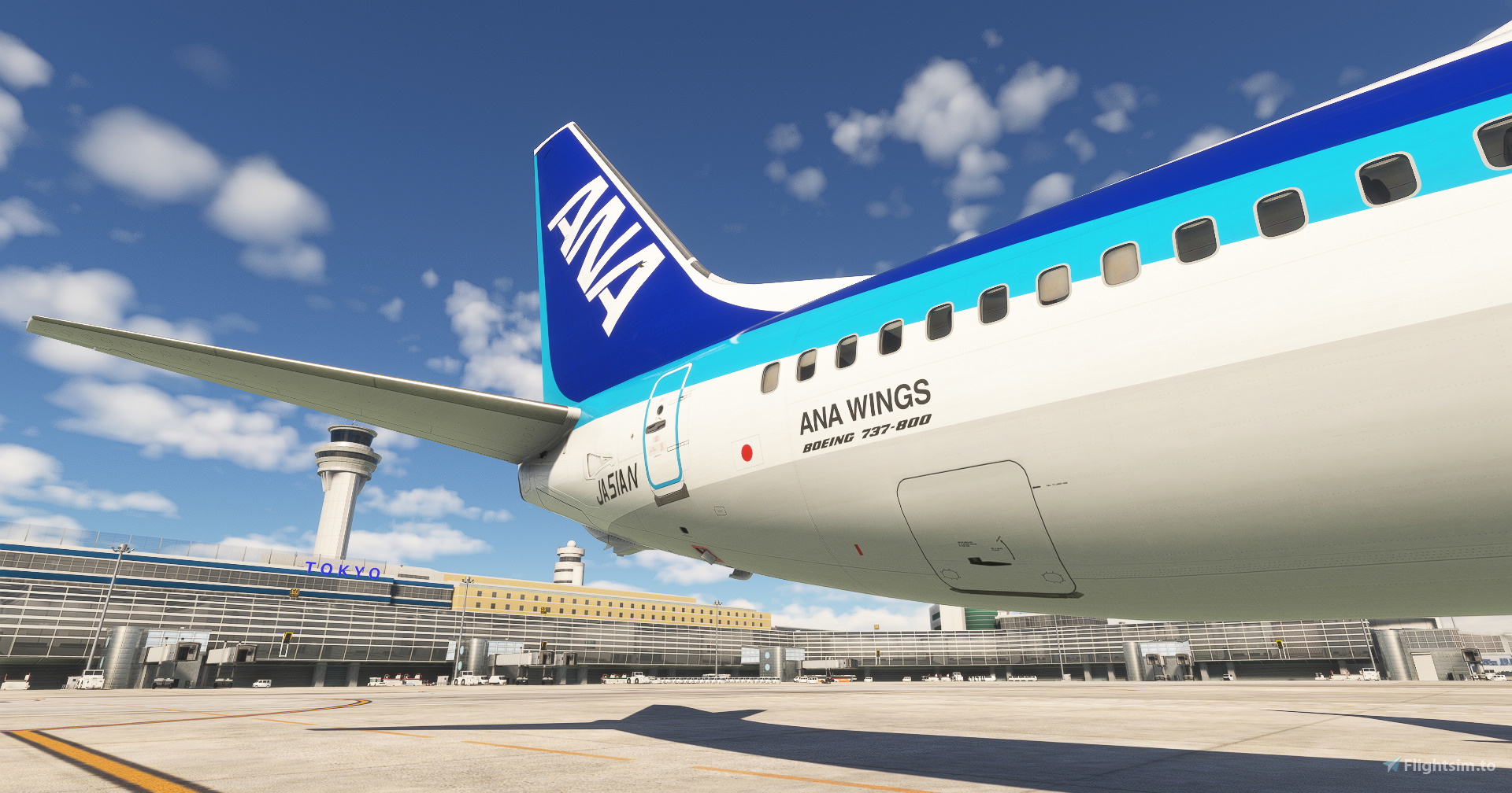 All Nippon Airways (ANA) 737-881 | JA51AN (ANA WINGS + Star