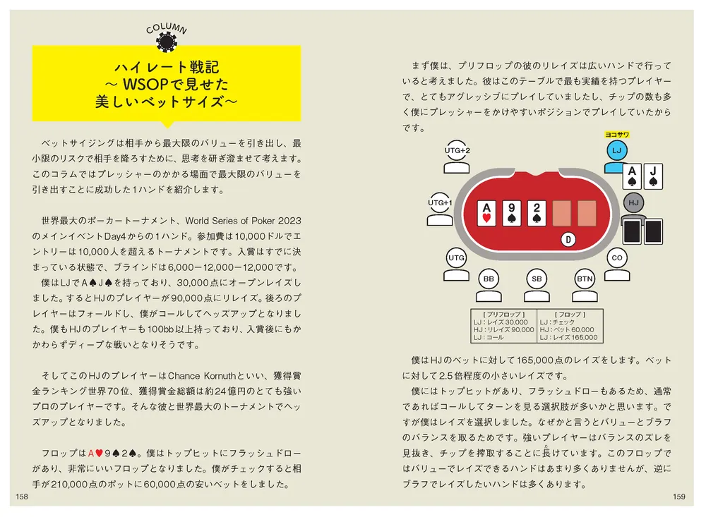 7日で完全攻略！ 世界一やさしいポーカーの勝ち方」世界のヨコサワ