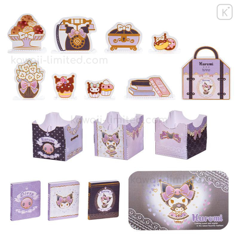 Japan Licca × Sanrio Doll Room Set - Licca-chan & Kuromi | Kawaii