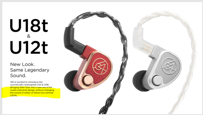 64 Audio U18t & U12t Update | Headphone Reviews and Discussion