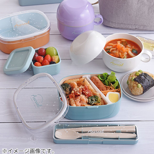 サブヒロモリ オーリエル ワンタッチランチ M 600mL グリーン