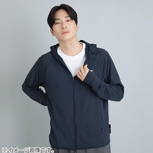 ヨキ（Yoki） 26メンズUVカットパーカ ネイビー｜【ハンズネットストア】