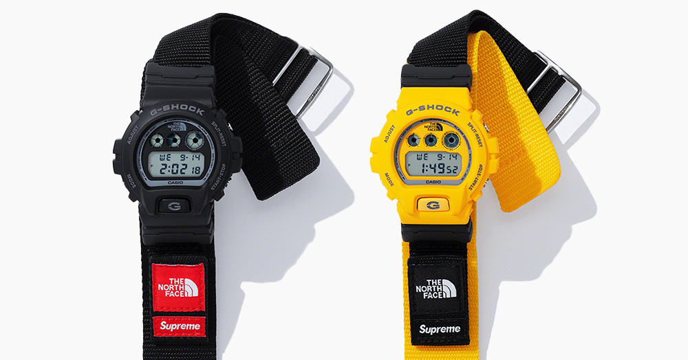 Supreme x The North Face x G-SHOCK DW-6900 | HiConsumption