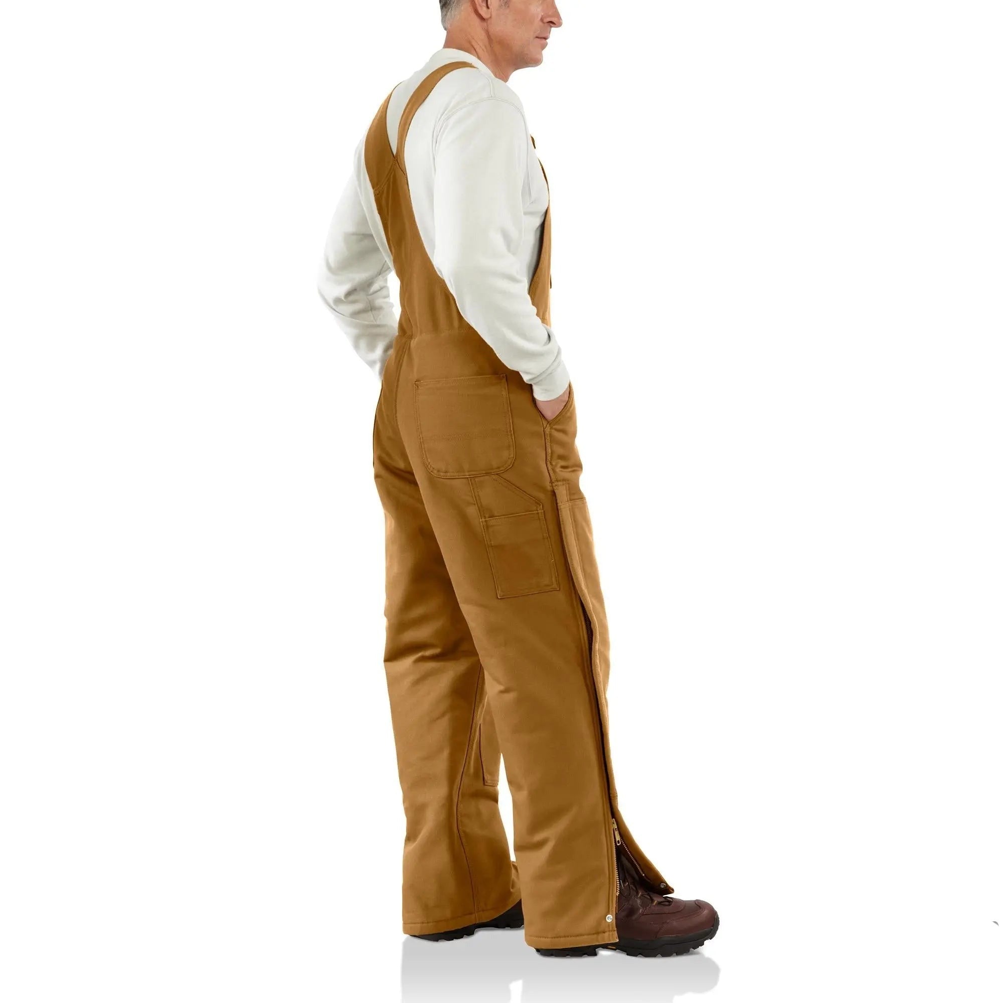 Carhartt FR Duck Bib Lined Overall For Men