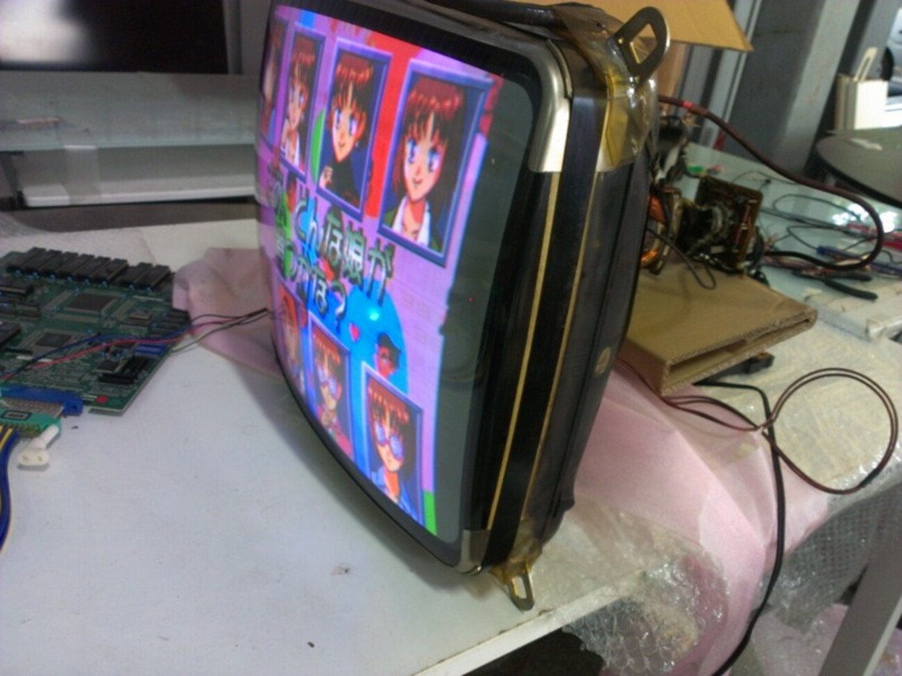 筐体で使う業務用モニターのお話 - 基板・レトロPC レトロゲーム 買い