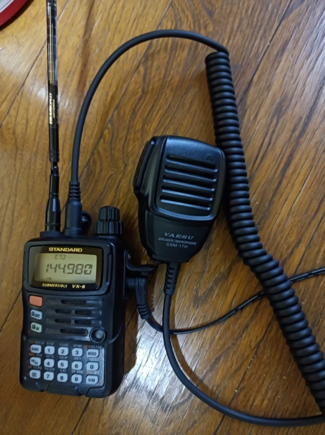 VX6 に取り付ける、スピーカーマイクを手に入れた - 石井政之の作業場