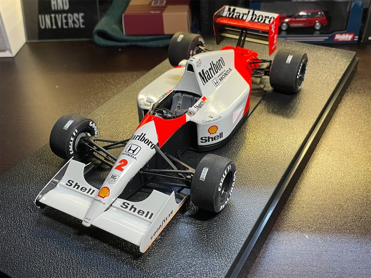 マクラーレンホンダMP4/6 (フジミ1/20プラモデル) - Pre Miniature Motors