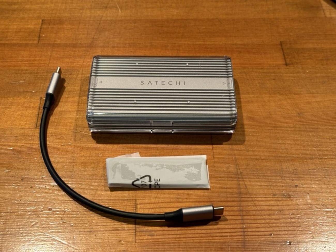 お買い物】SATECHI USB4 NVMe SSD Pro で高速大容量外付SSD - 日本