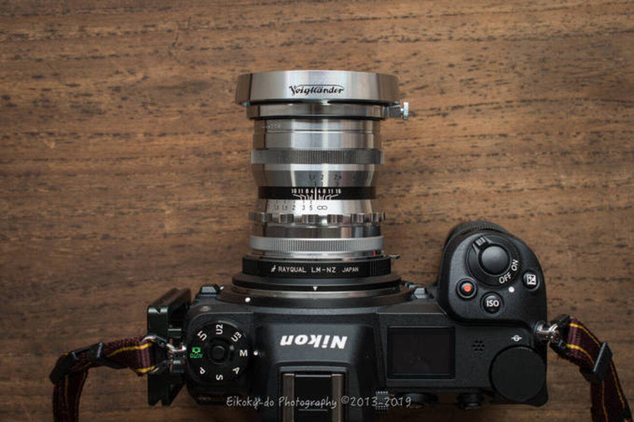 レンズ】Z 7 に ULTRON 35mm F1.7 Vintage Line Aspherical VM と