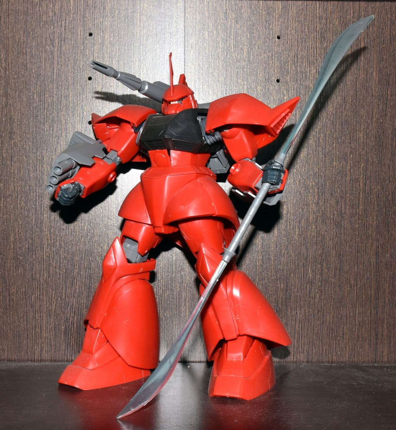 MG/MS-14B/C ゲルググキャノン ジョニー・ライデン少佐機 - 素組みです