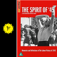 貧困との闘いに立ち上がるイギリス労働者。『1945年の精神 (THE