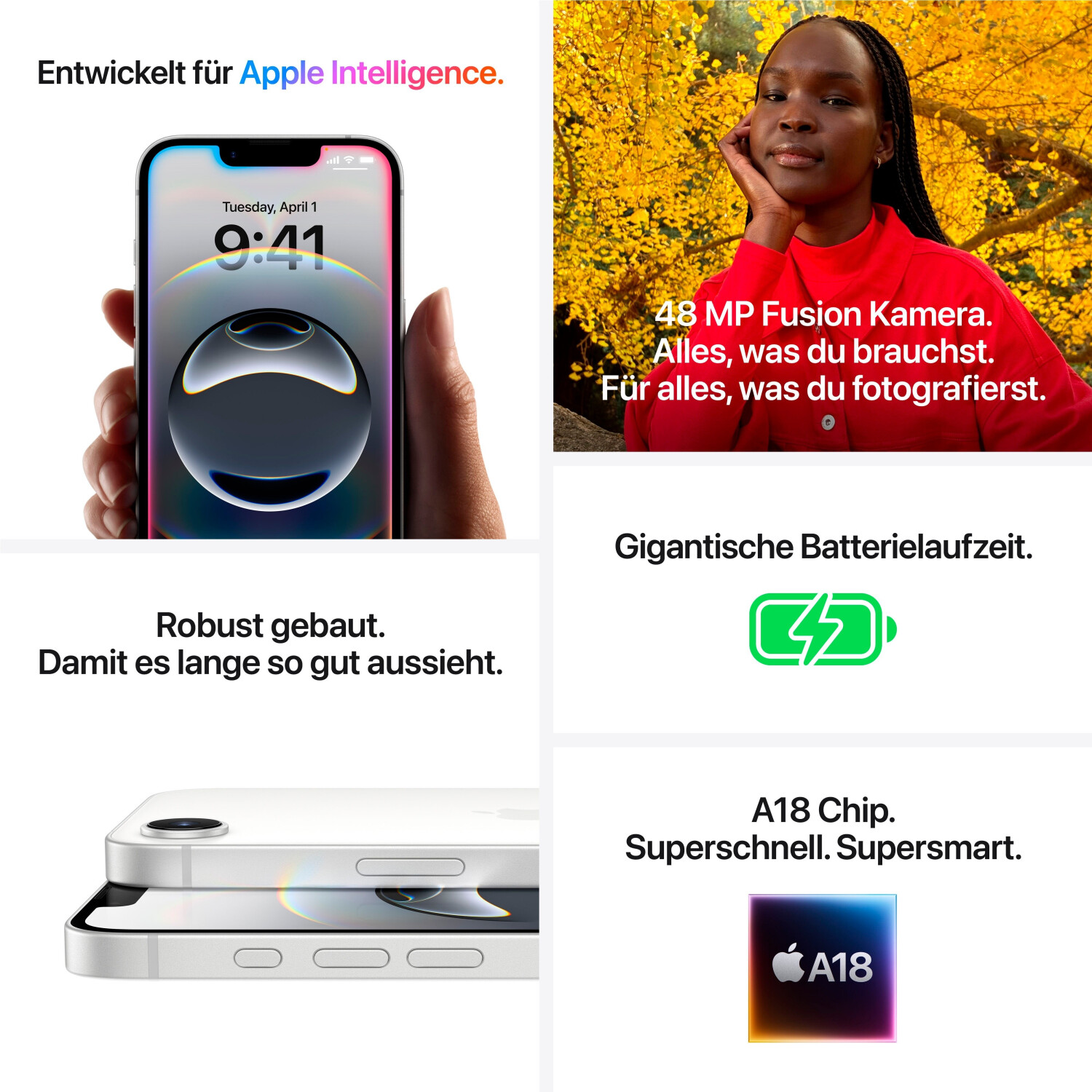 Buy Apple iPhone 16e 128GB White from £444.99 (Today) – Best Deals