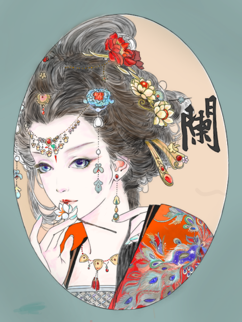 中国 美人画2 - ibisPaint